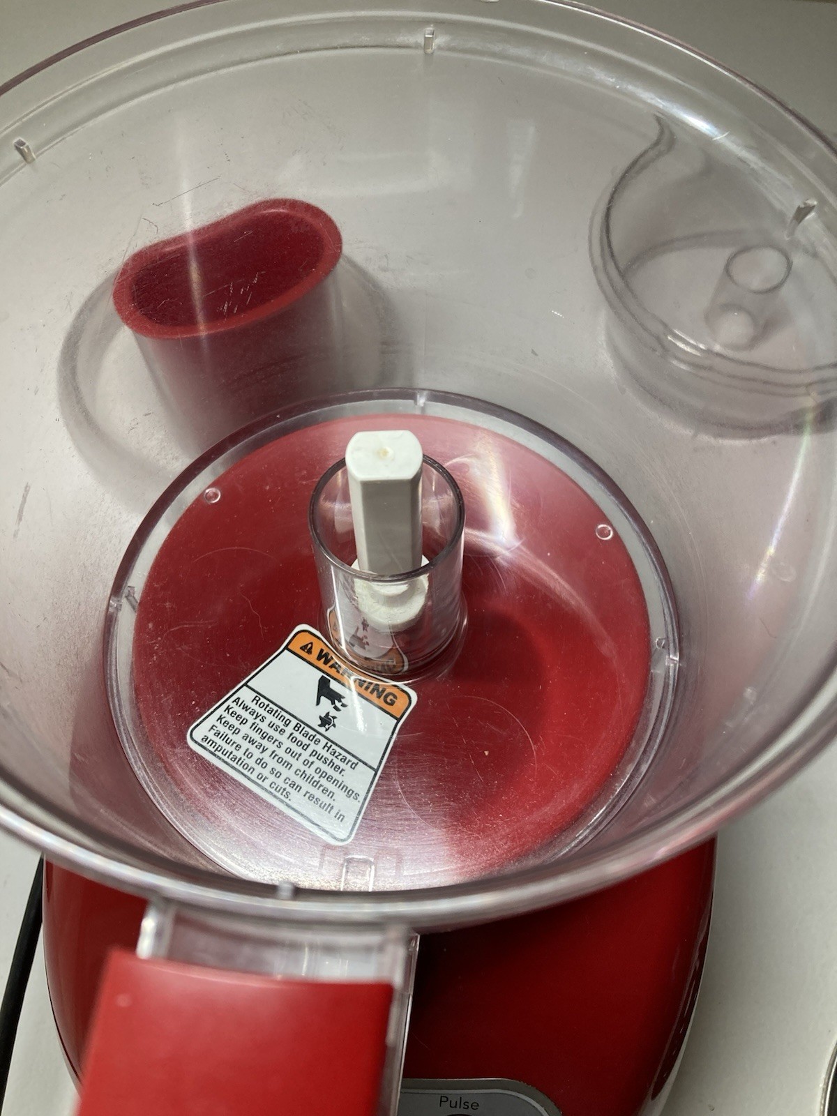 KitchenAid KFP729 7 Cup Food Processor Empire Red w S Blade & Shredder Disc