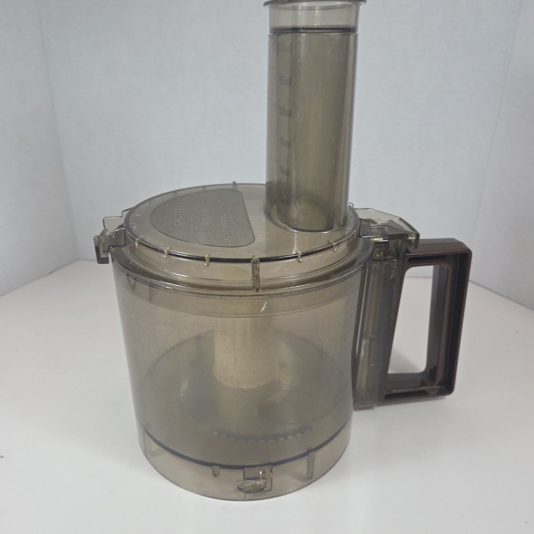 Sunbeam Vista Mixmaster 714-38 Food Processor Bowl, Lid, Pusher, Blade – Replace