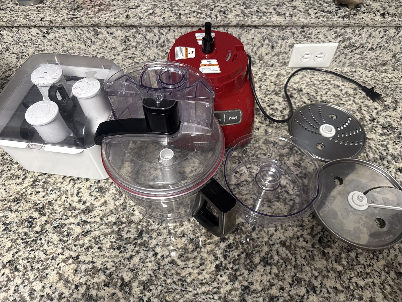 KitchenAid 13‑Cup Food Processor w/ Blades & Accessories KFP1333