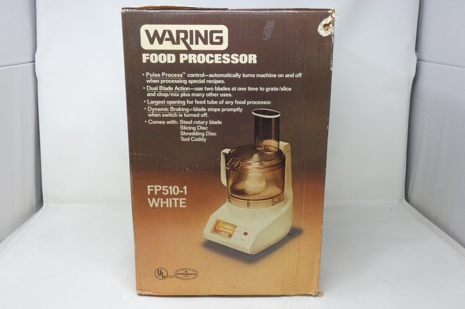 NEW Waring Food Processor FP510-1 White Slicing Shredding Discs Rotary Blade NOS