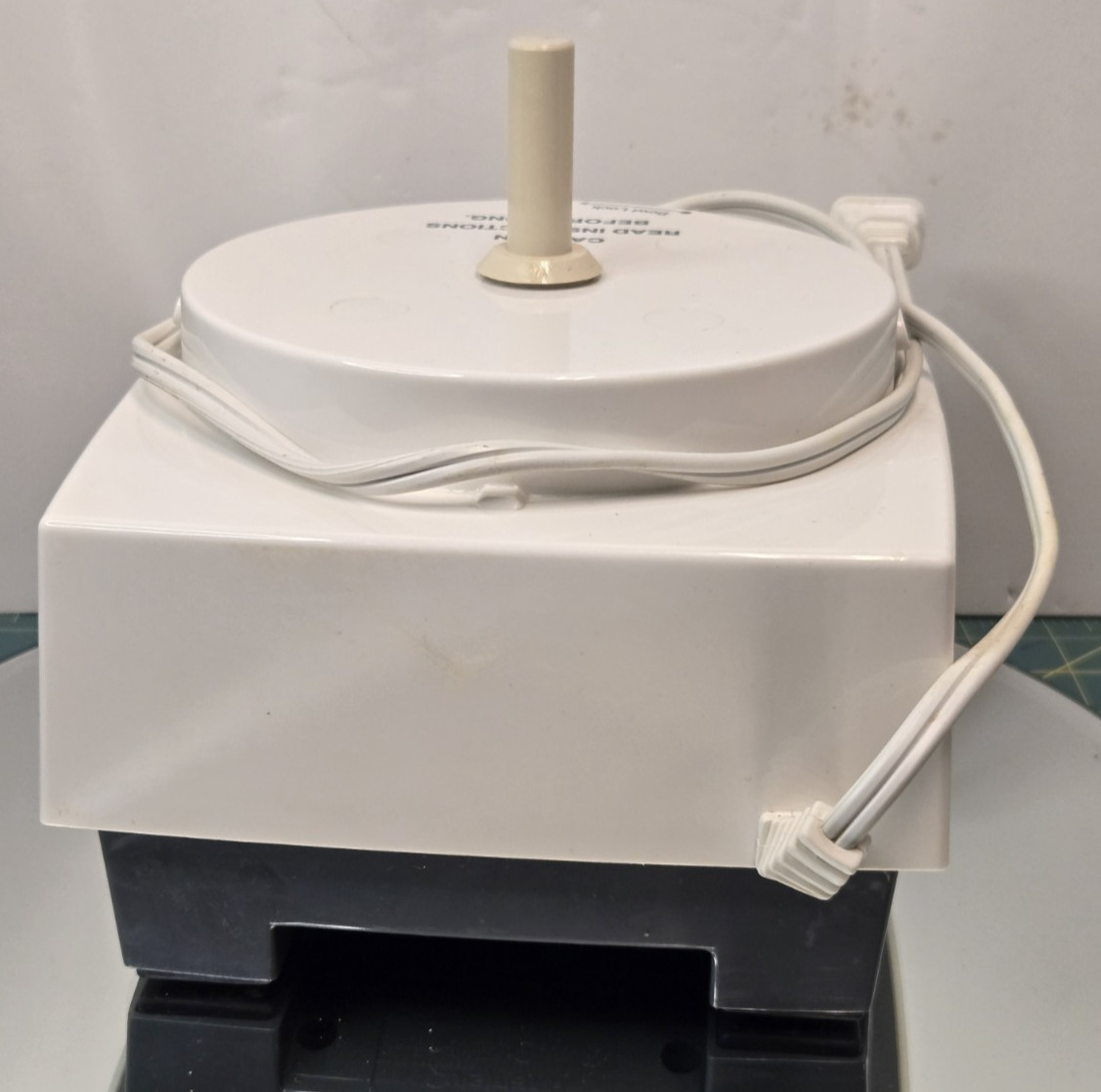 Cuisinart DLC-5 TX Food Processor Motor Base Replacement White Part Chop Tested