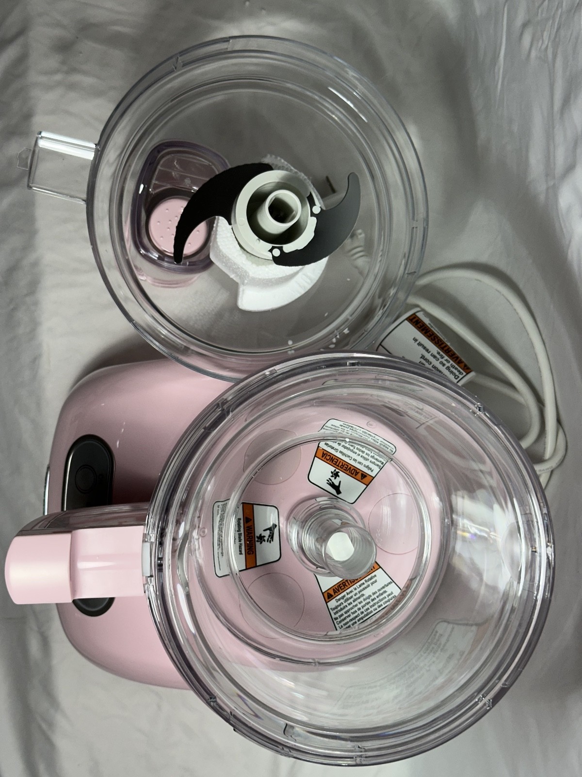 KitchenAid KFP750PK3 Food Processor with Blades – PINK RARE NEW