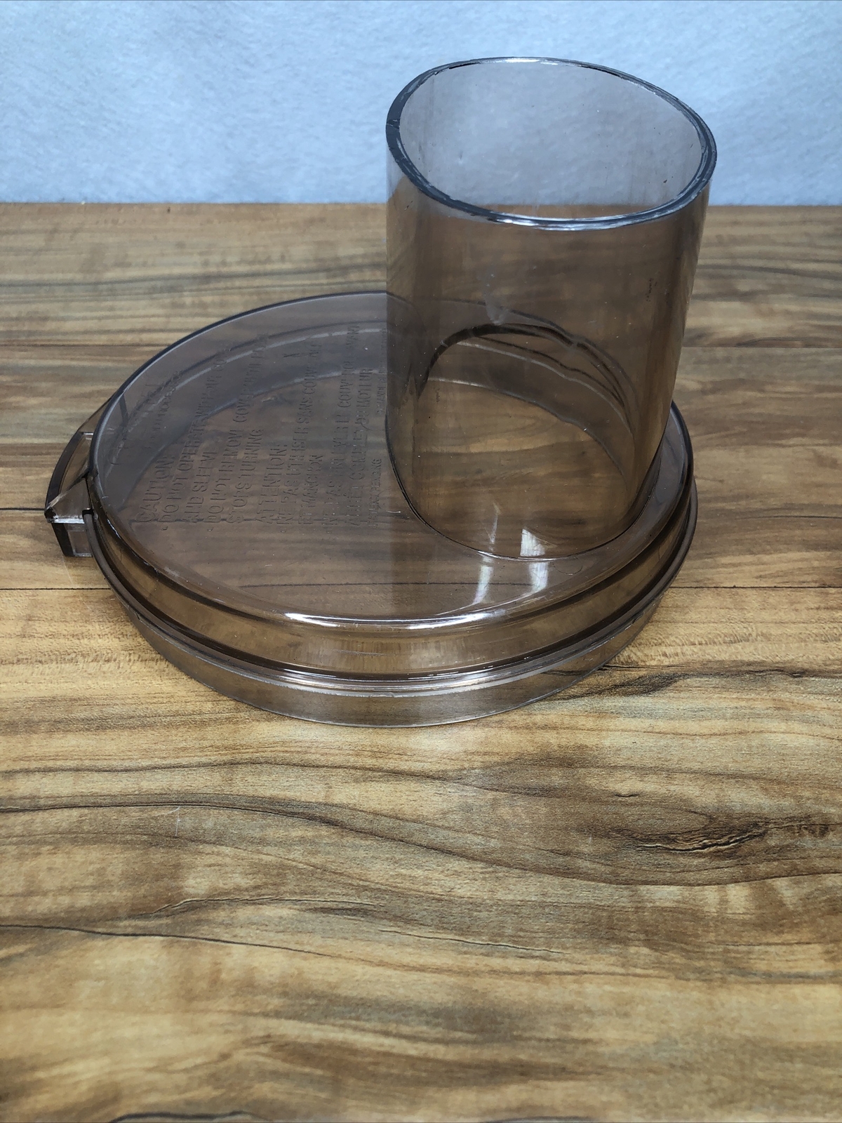 Cuisinart DLC-10E CFP-4 5 5A 9 Wide Mouth LID TOP COVER Amber Replacement Part