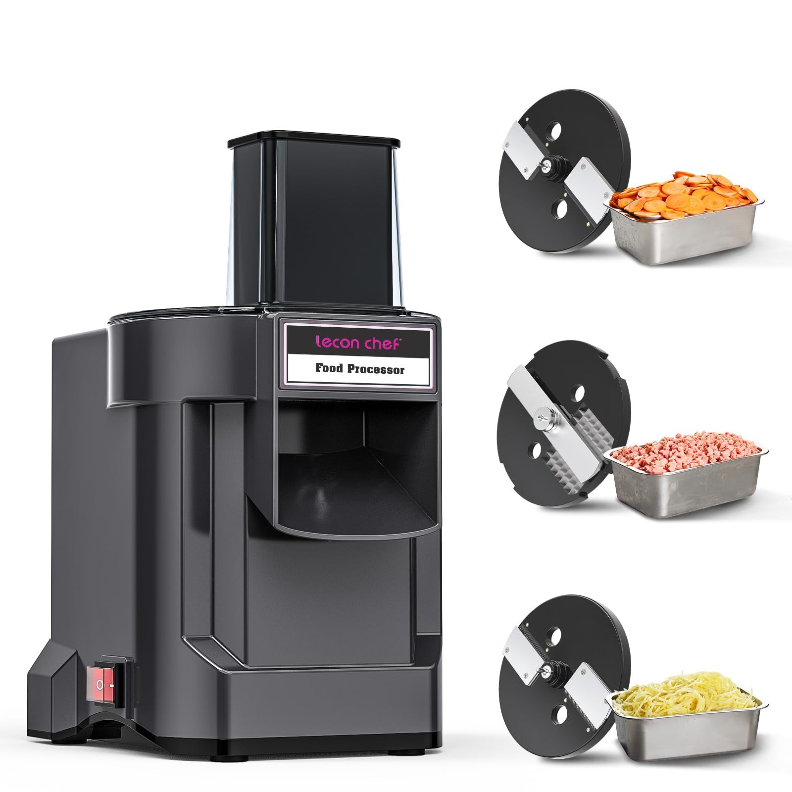 3 in 1 Electric Food Processor Vegetable Dicer Chopper Multifuntional Potato …