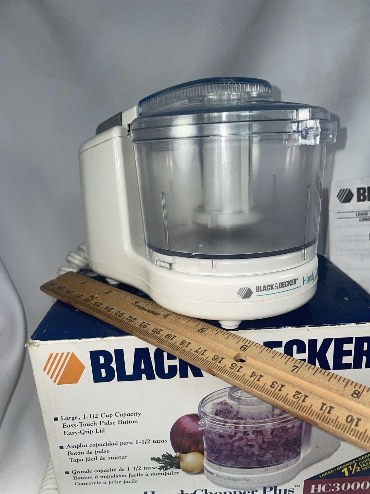Black & Decker Handy Chopper Plus Mini Food Chopper HC3000 – Original Box