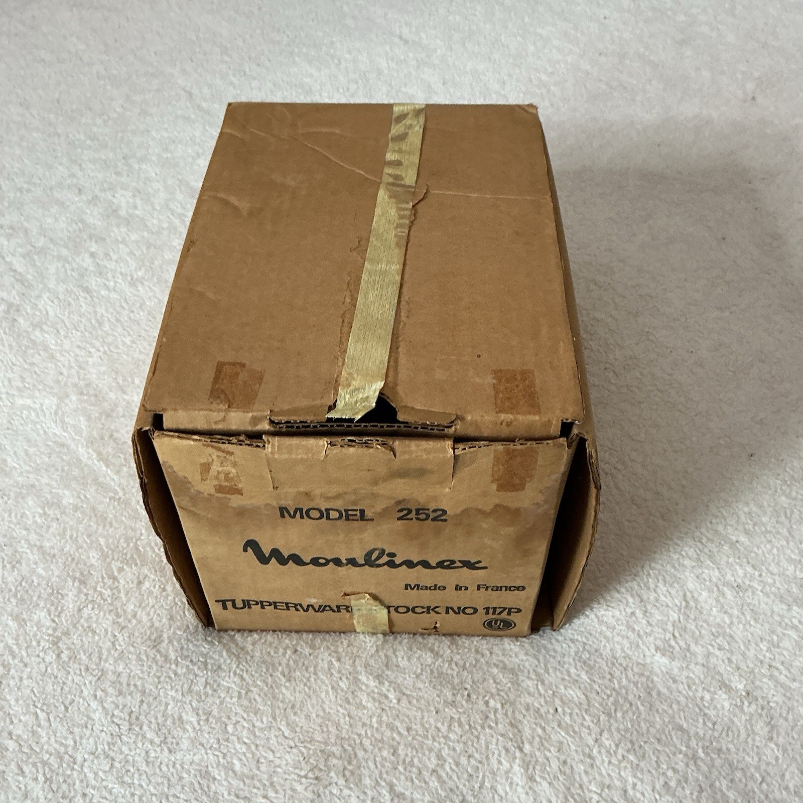 The Moulinex Tupperware Kitchen Works Model 252 Tested Working Made In France