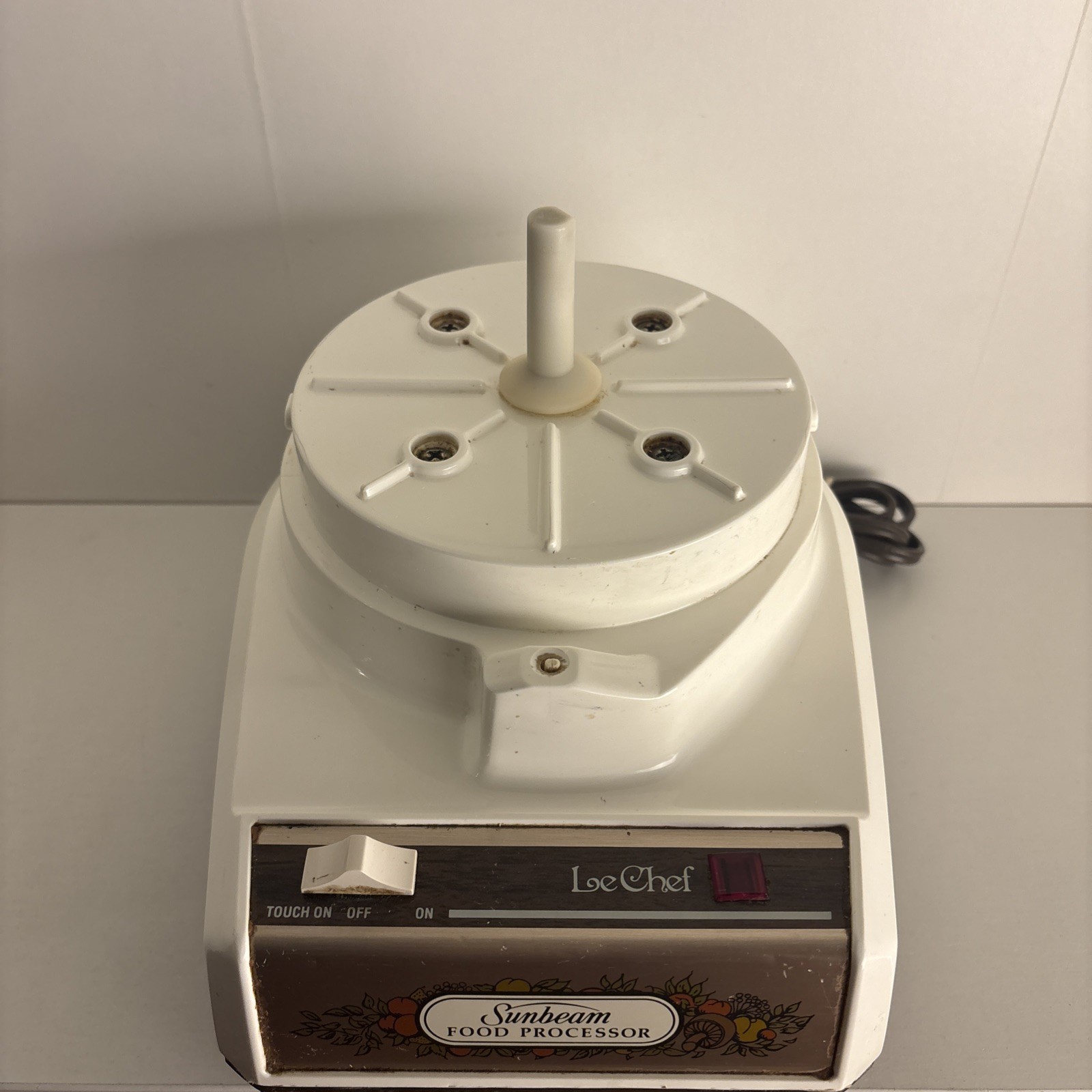 Vintage Sunbeam Le Chef 14-11 MixMaster Food Processor Motor Base Only – Works