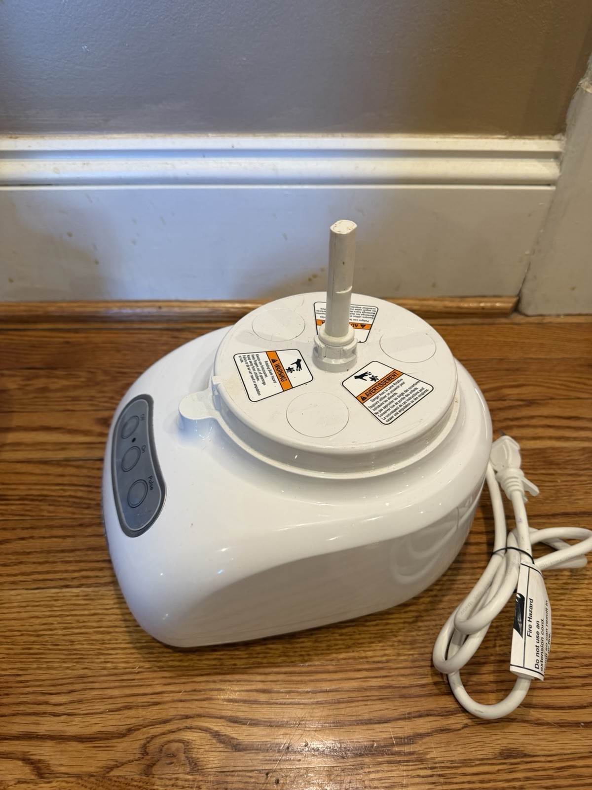 Kitchenaid Food Processor KFP750WH1 White With Accessory Kit White 120V AC 60HZ