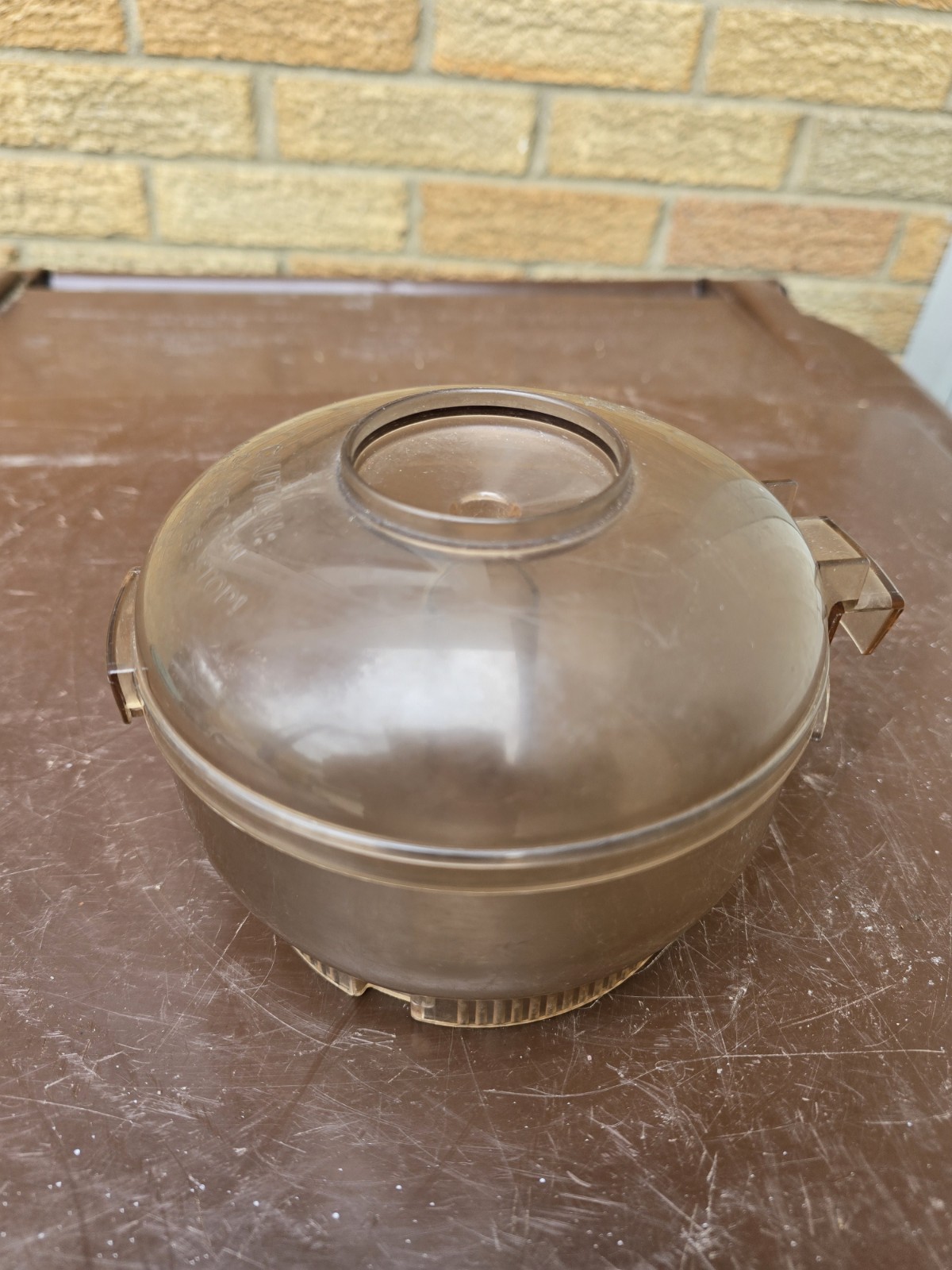 Sunbeam Oskar Food Processor 14081 Replacement Amber Bowl & Lid