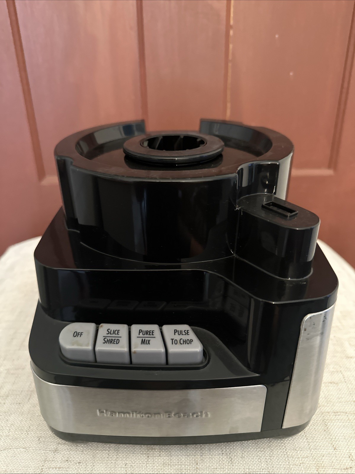 Hamilton Beach 12-Cup Stack & Snap Food Processor Base Motor 70725A Tested