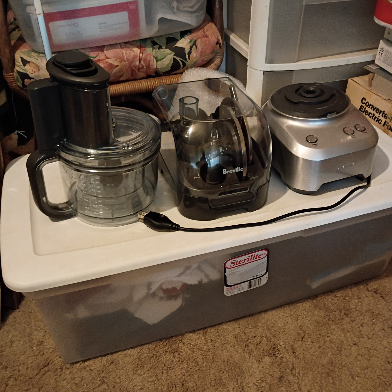 Breville Food Processor, Sous Chef 12 Plus, w Accessories, 12 cup, BFP680, 1000W