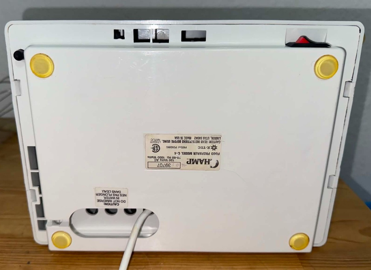 K-Tec CHAMP Food Preparer Model C-4 With Accessories