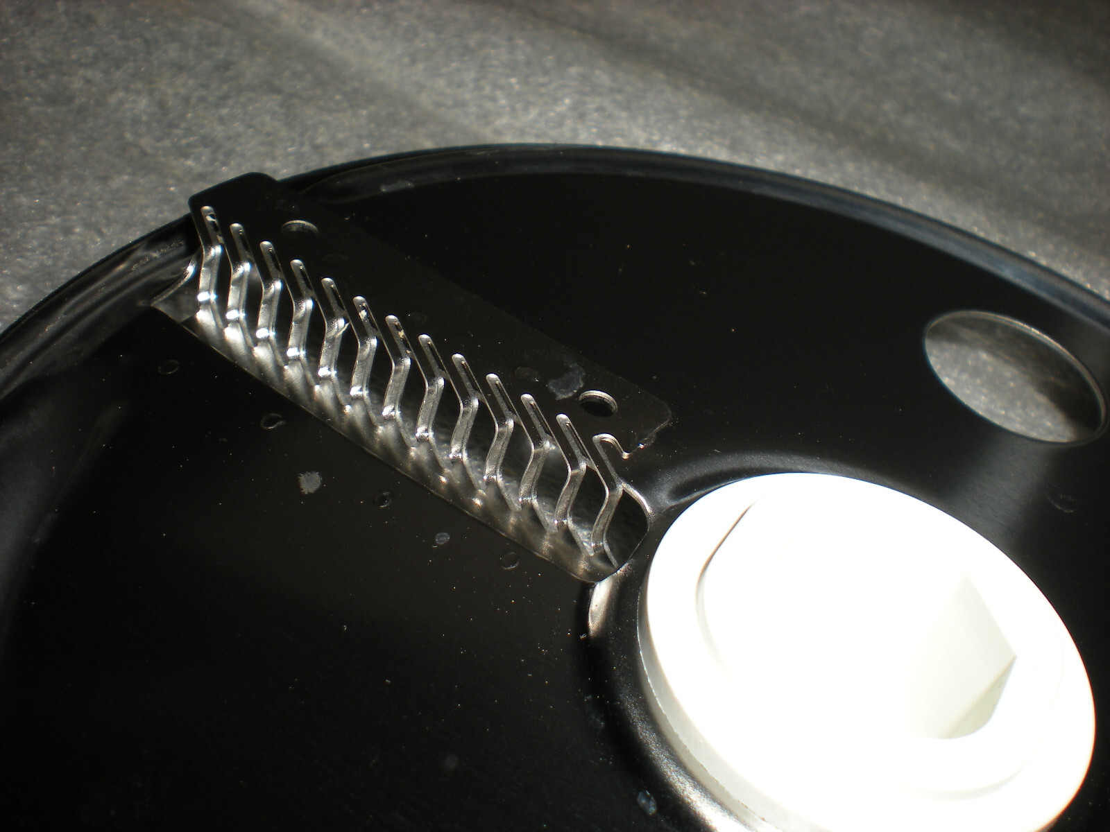 OEM KitchenAid KSM2FPA Food Processor Mixer Attachment Julienne Disc Blade ONLY