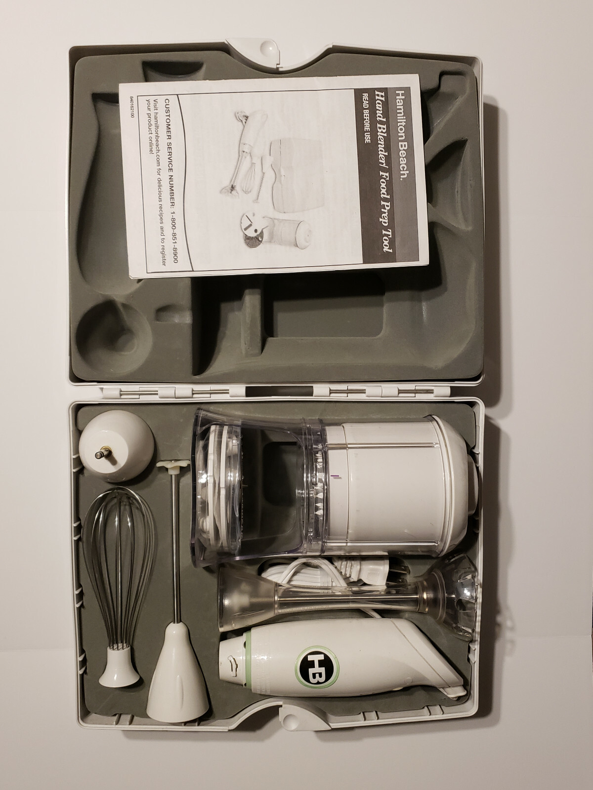 Hamilton Beach Hand Blender / Food Prep Toolkit