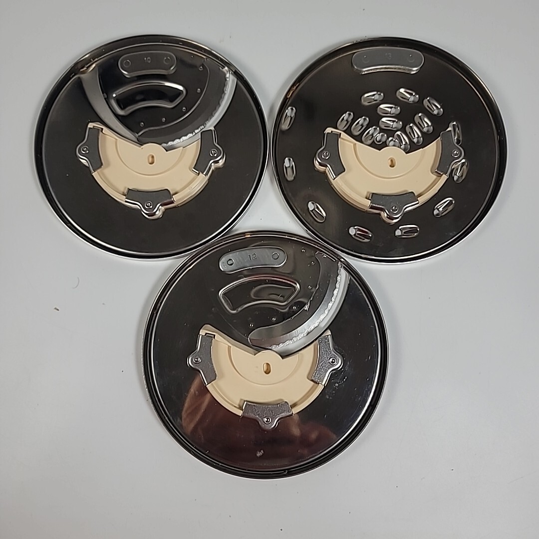 Cuisinart DLC-DH Disc Holder with 3 DLC-8 Discs DLC-844TX DLC-837TX DLC-842