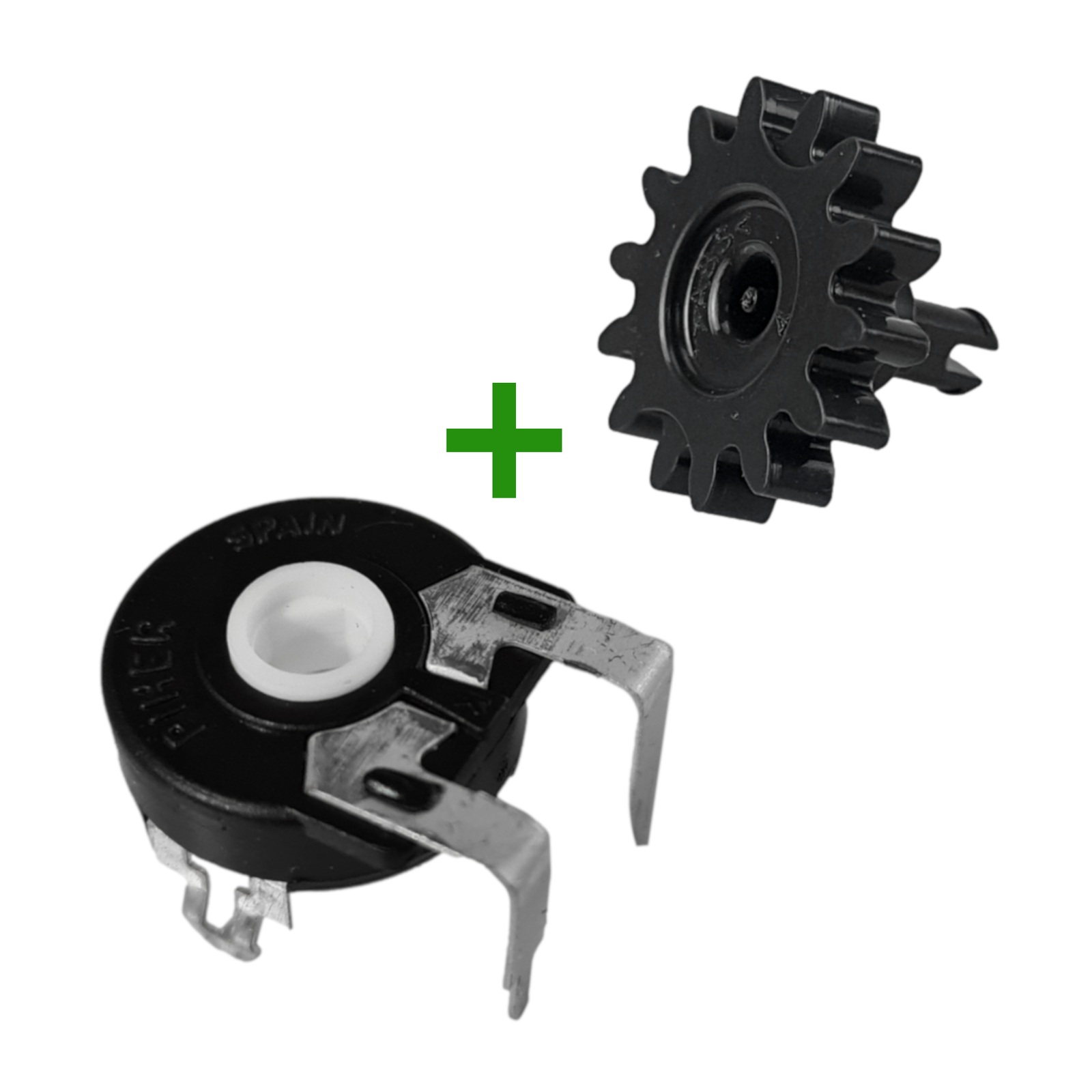 Original Vorwerk Thermomix TM 31 Zahnrad+geeignetes Potentiometer Fehler E31 E52