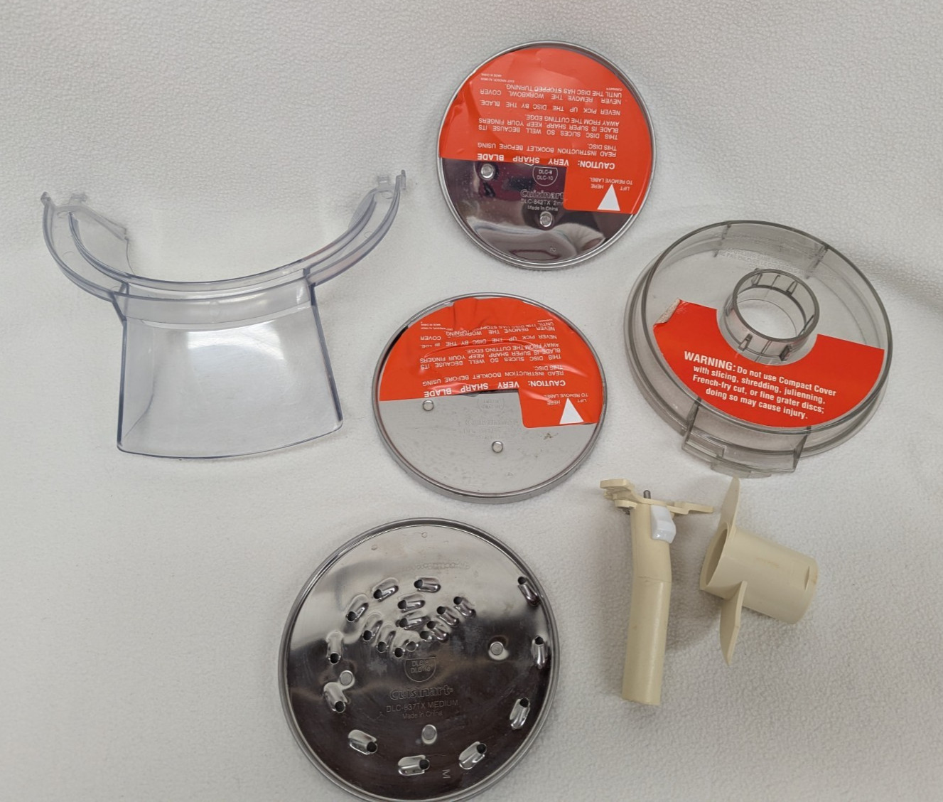 Cuisinart Pro Custom 11 Parts Accessories Slicing Discs