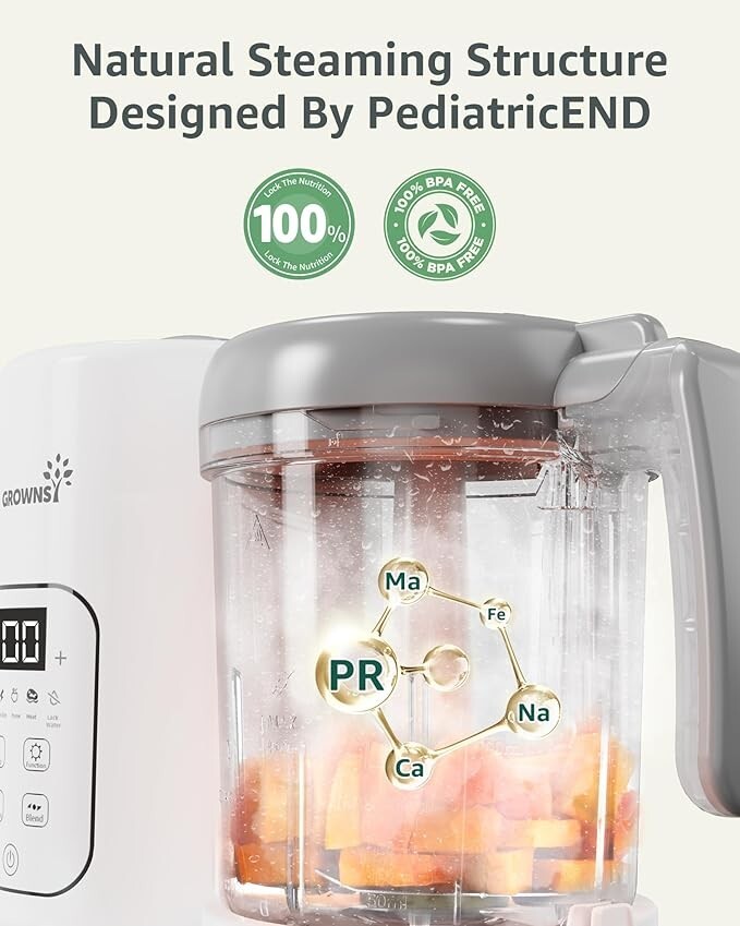 Máquina para hacer alimentos para bebés,Licuadora,vaporera,trituradora,molinillo