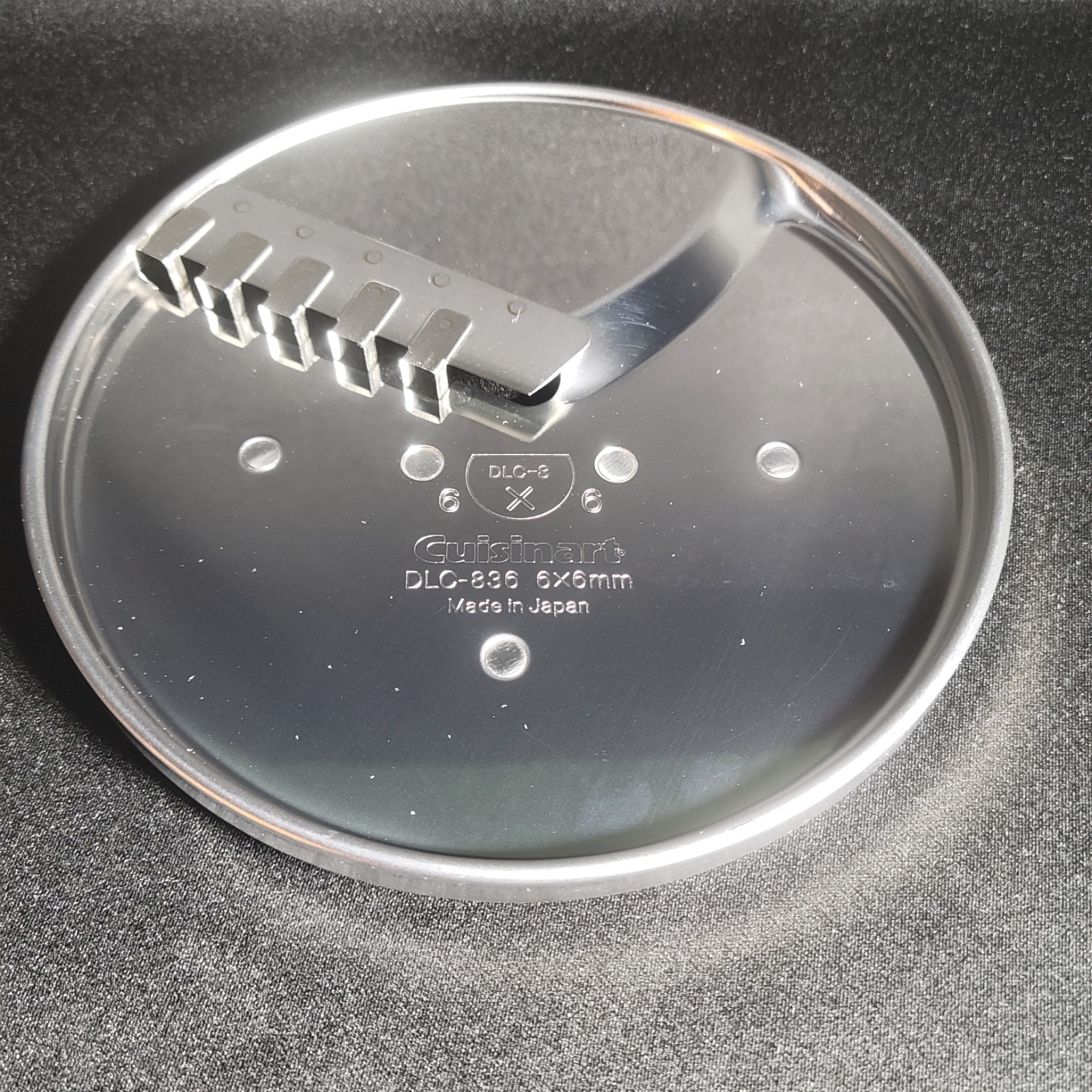 Cuisinart DLC-8 836 6x6mm French Fry Disc Food Processor Blade Free Shipping