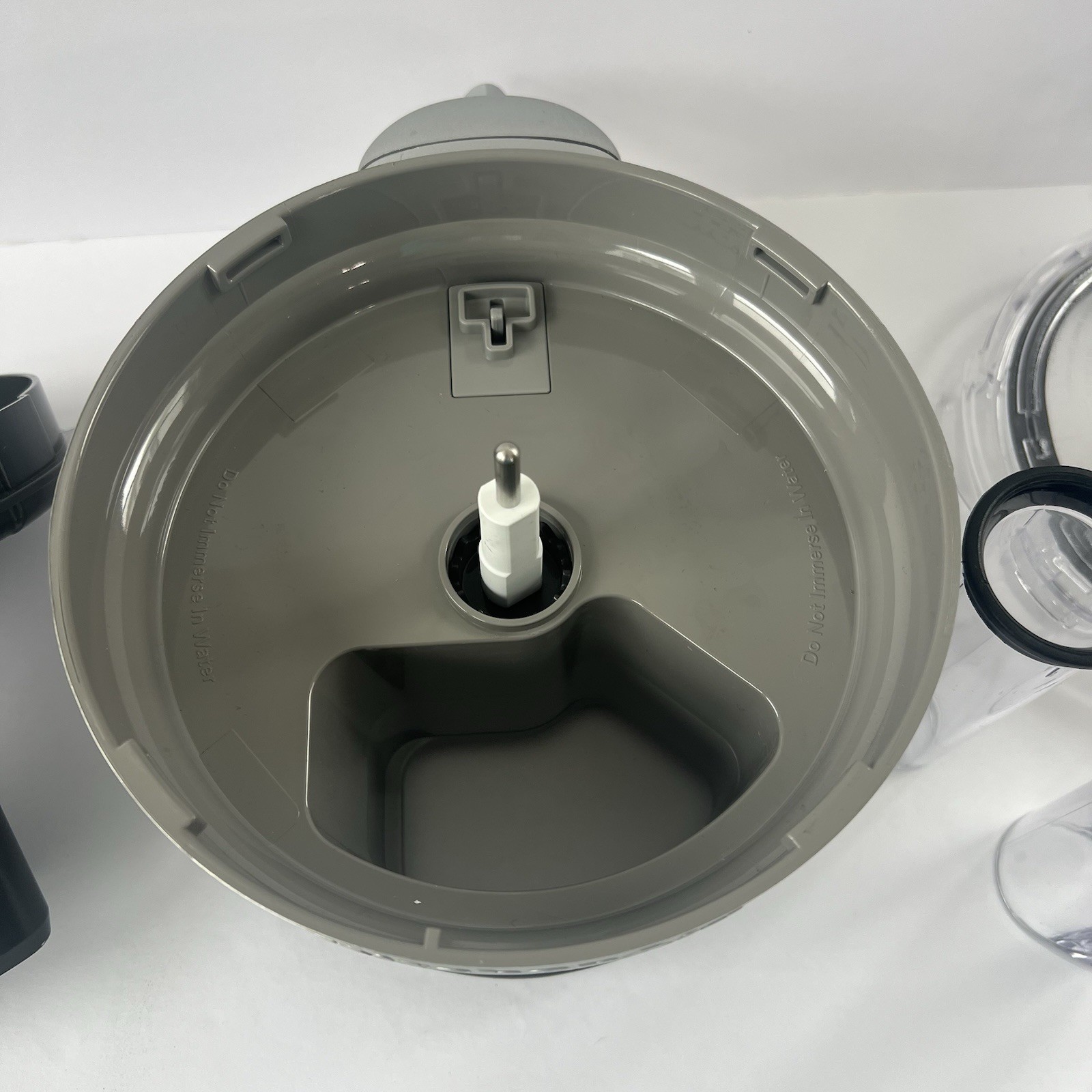 TESTED KitchenAid KSM2FPA Processor Gray Attachment 4 Stand Mixer NO Blades