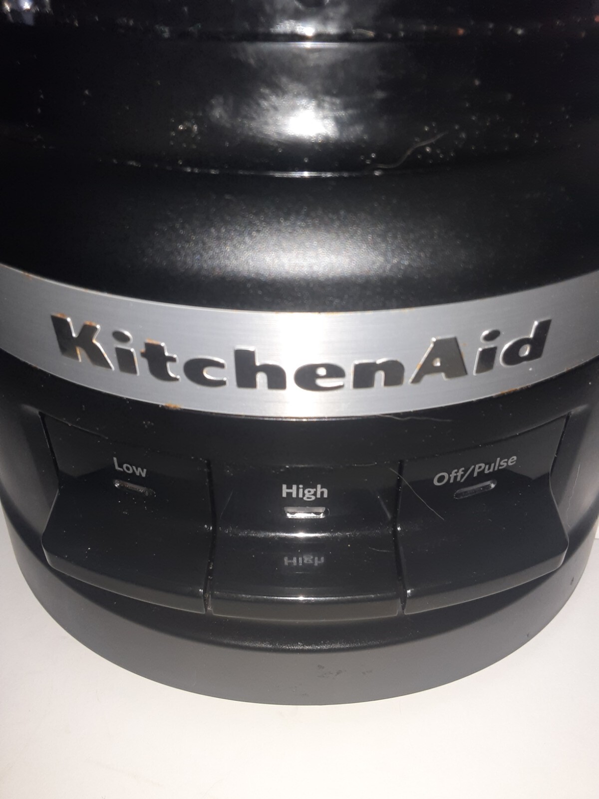 KitchenAid Food Processor Black Base Motor E105402 Model KFP0718 Tested Works