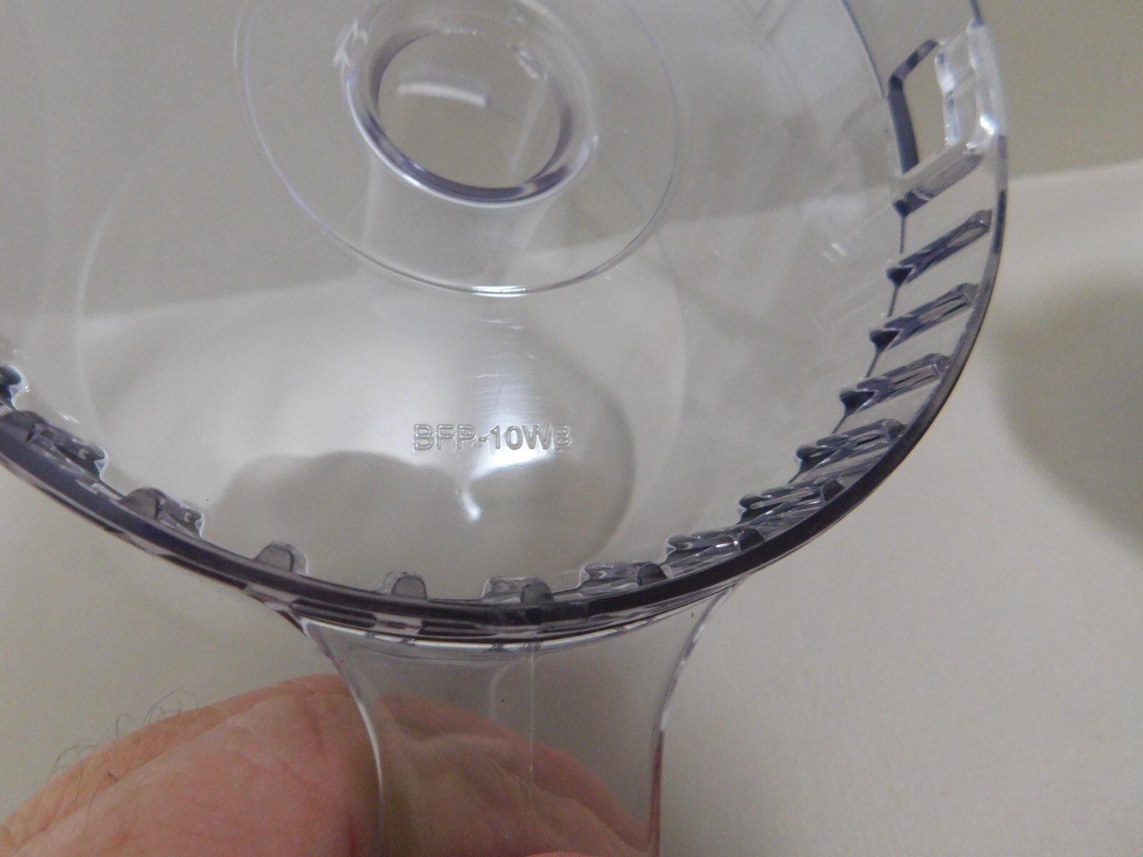 Cuisinart AFP-7 Power Duet Replacement Workbowl Bowl Clear Part BFP-10WB EXC Con
