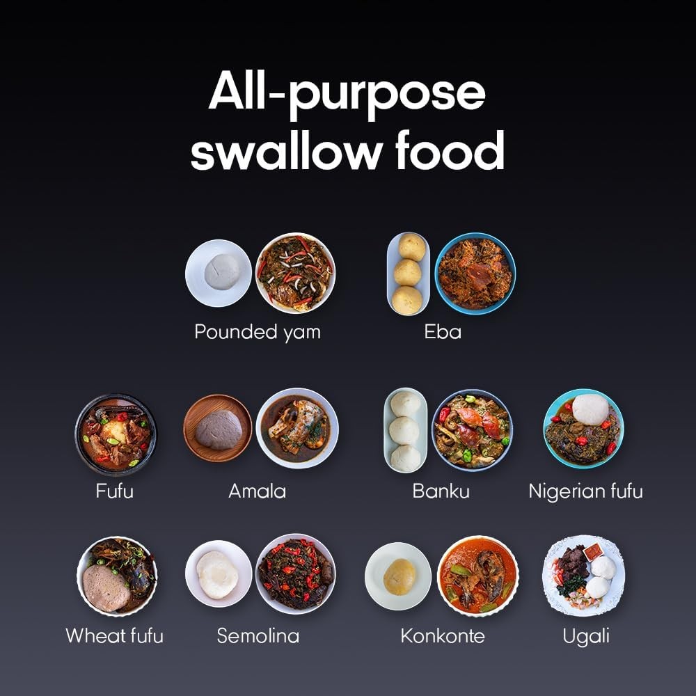 Swallow Maker Pro – Automatic African Food Swallow Mixer Food Processor Food