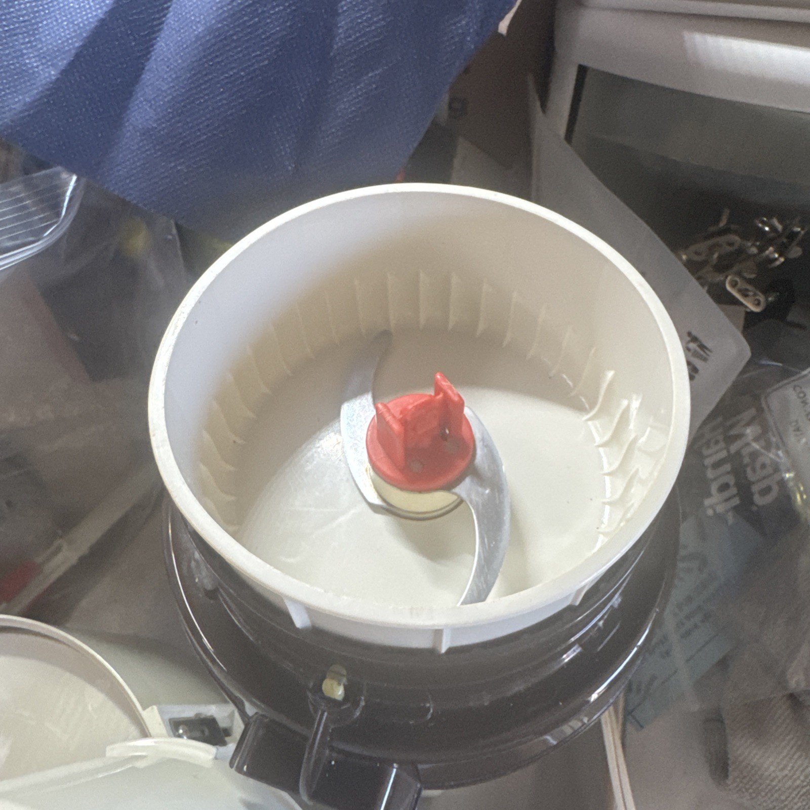 Vintage La Machine By Moulinex Food Processor Deluxe Model 354 & Accessories