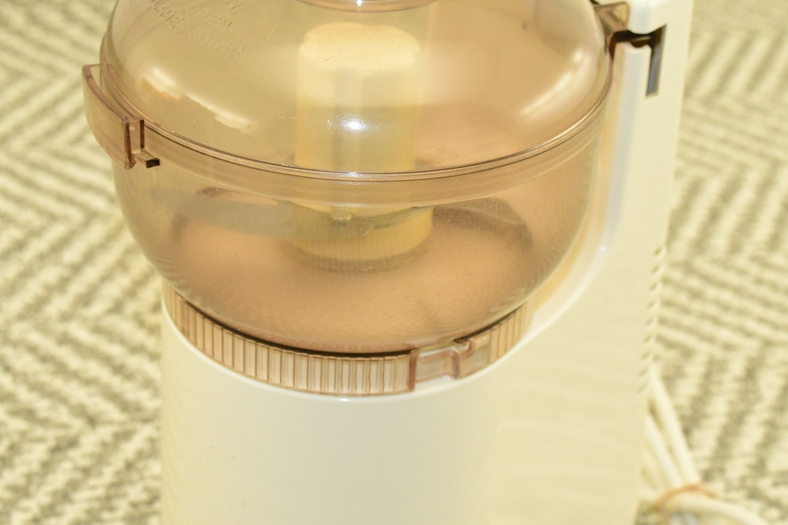 Vintage Sunbeam Oskar 14081 Food Processor Made In France Mini Chopper, Complete