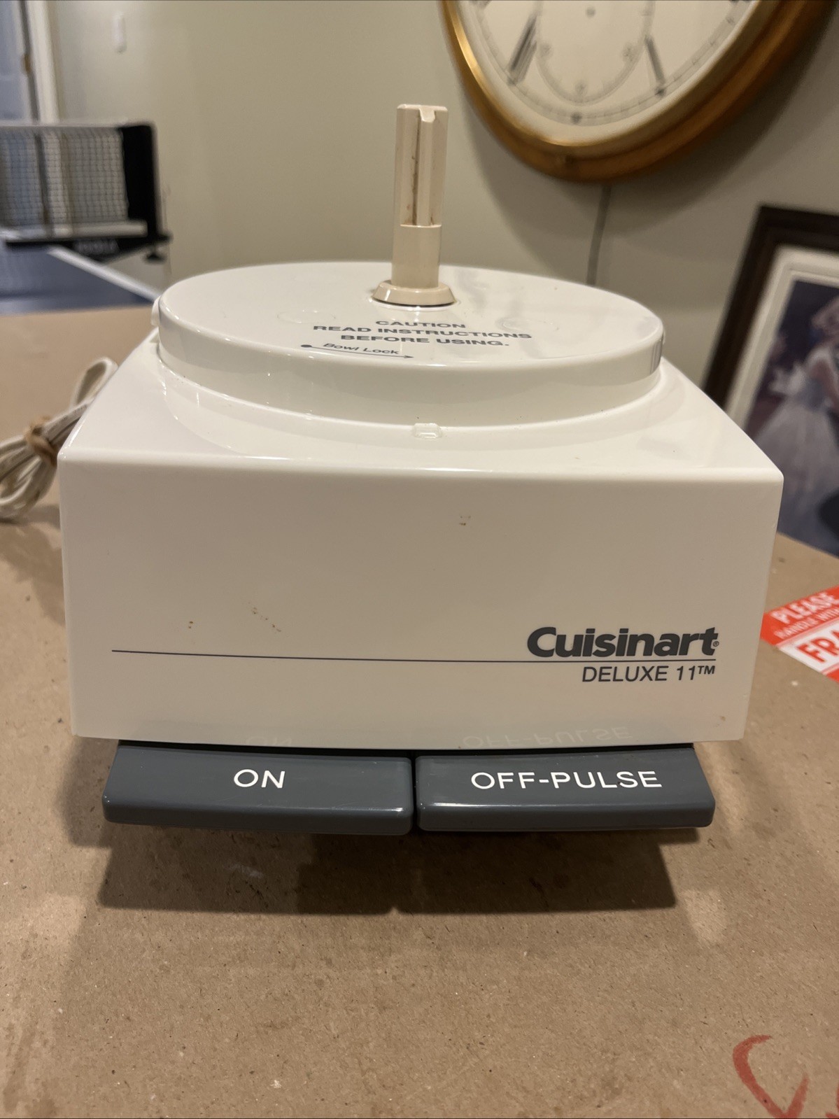 Cuisinart Deluxe 11 Food Processor Motor Base Only Model DFP-11 TX / Pre-owned