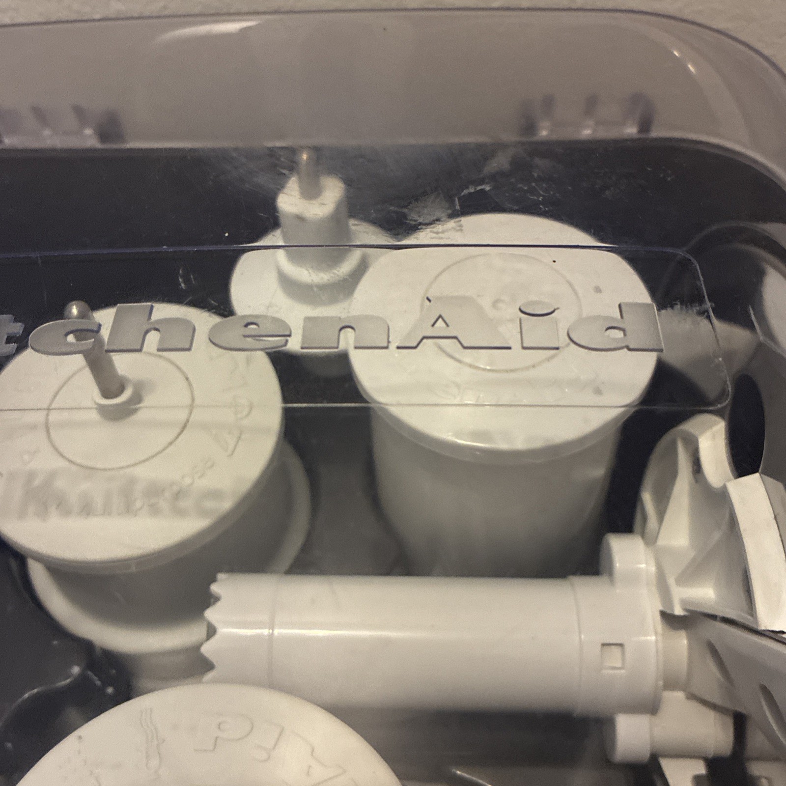 KitchenAid Food Processor Attachments Blades & Storage Box for KFP1333 KFP1344