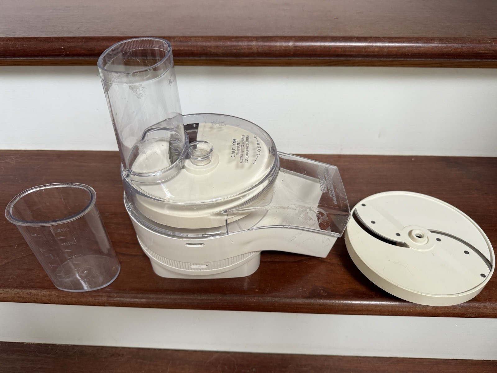 Oster Regency Kitchen Center Food Processor Replacement BASE LID Pusher Blades