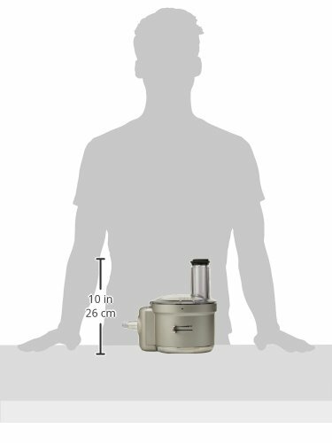 KitchenAid KSM2FPA Food Processor Attachment with Commercial Style Dicing Kit