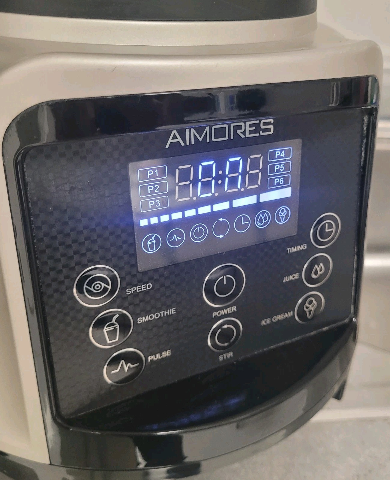 Airmores High Performance Blender AS-UP998 Motor Base Replacement Part Tested