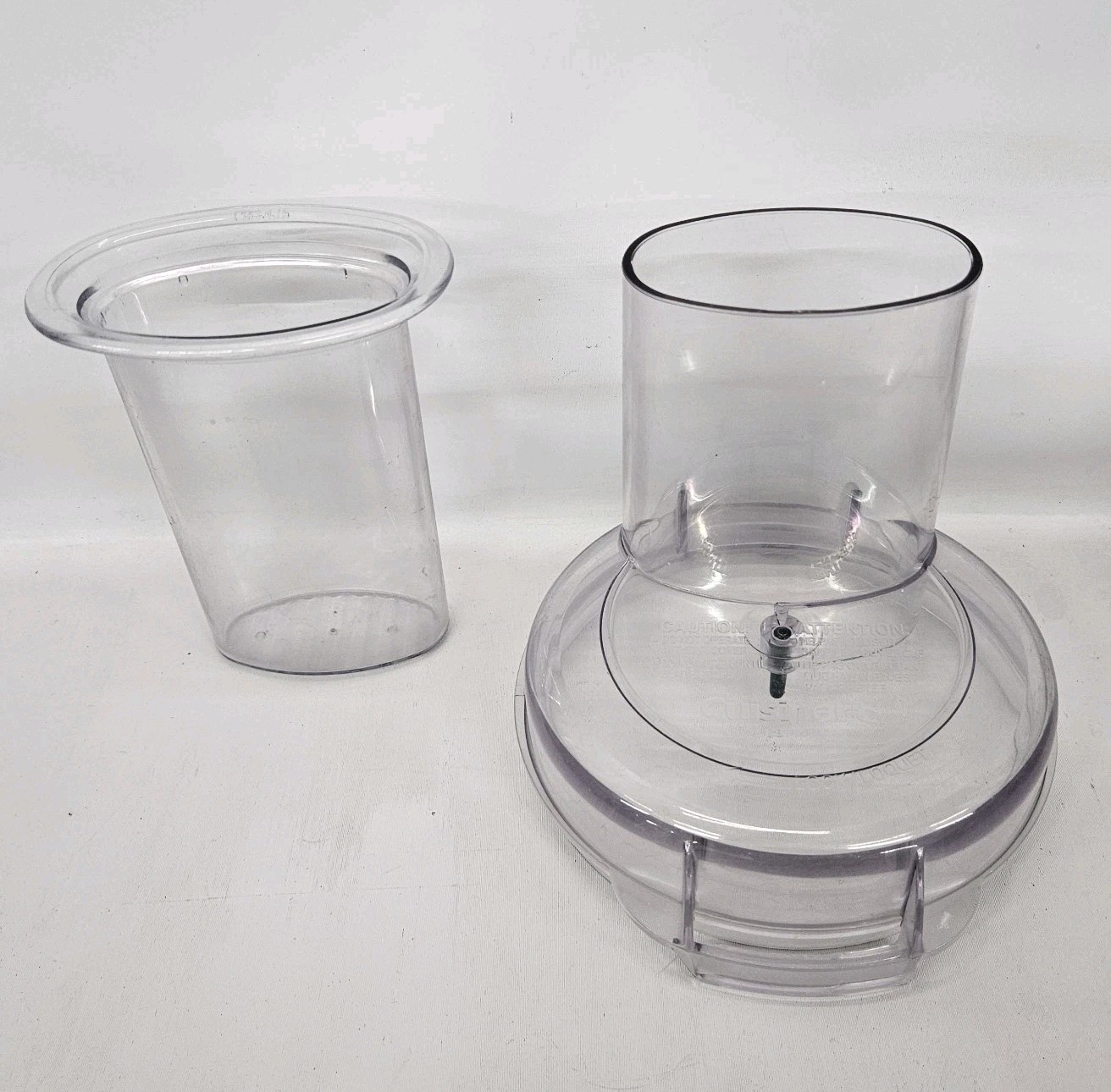 Cuisinart Food Processor Lid Cover Top AFP-7 Replacement Part Lid and Pusher