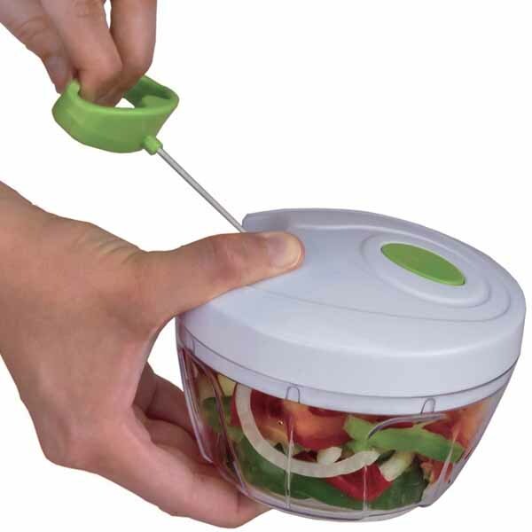 BORELLA MINI COMPACT 5 BLADE ROPE MISTRAL CHOPPER STAINLESS STEEL