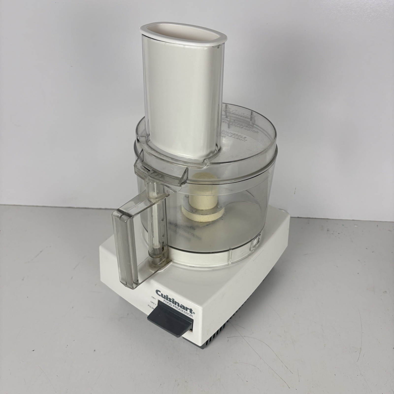 Cuisinart DLC-5 TX Type 25 Food Processor Vintage Bowl Lid 3 Blades