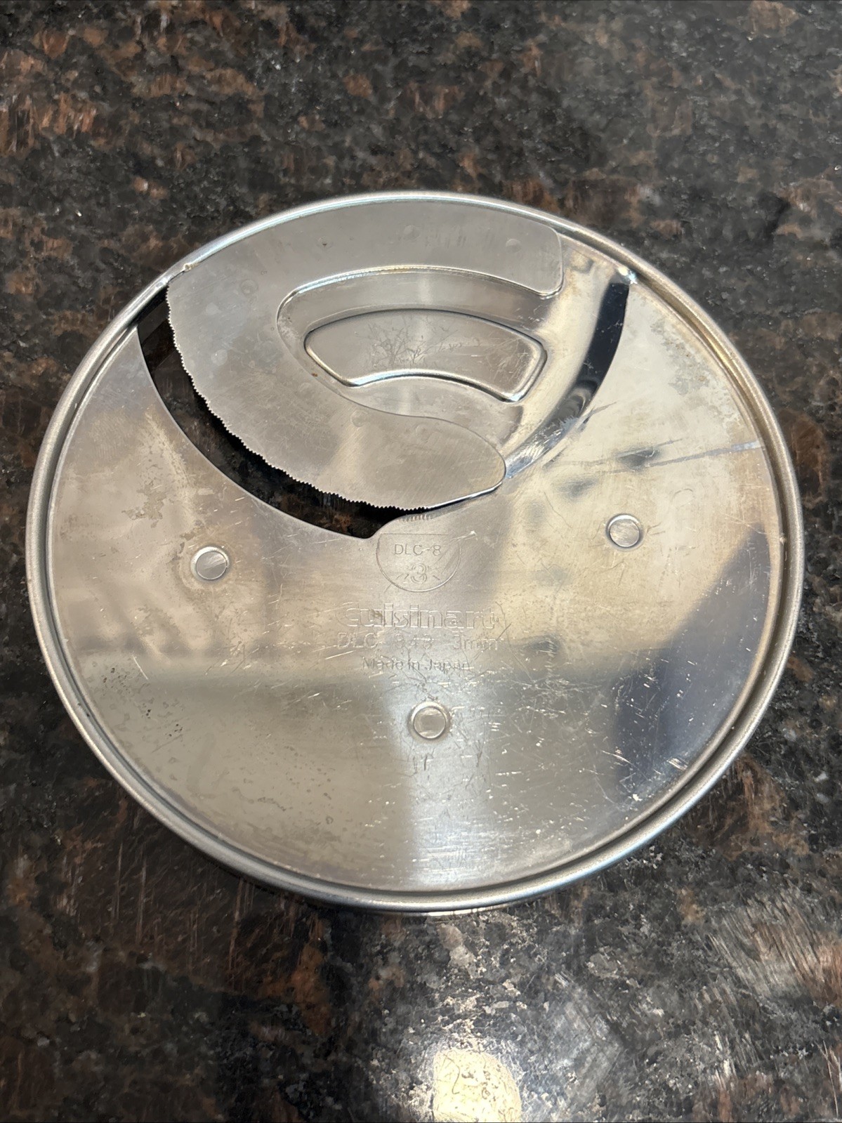 Cuisinart Food Processor DLC-843 3mm Slicing Disc DLC-8 made in JAPAN