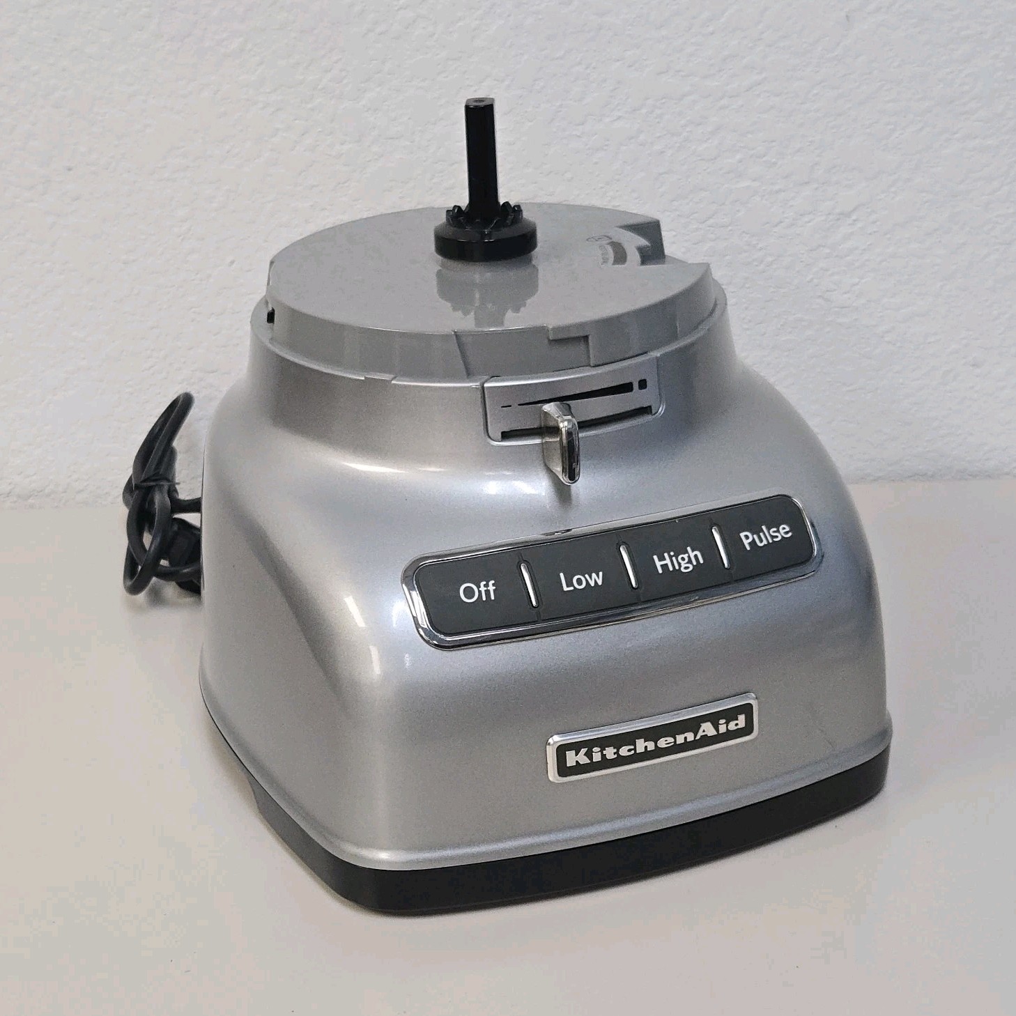 KitchenAid Full-Size Food Processor Motor Base KFP0935QCU Silver Pulse