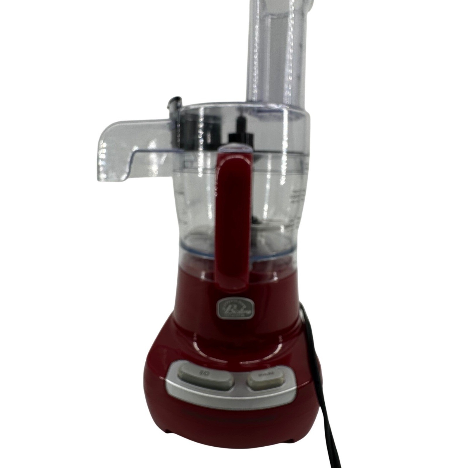 Wolfgang Puck Food Processor Bistro Collection 2.5 Cup Red Tested