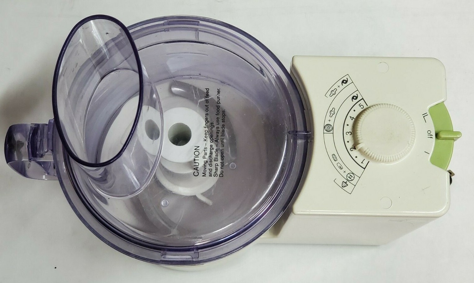 BRAUN MC200 MULTIPRACTIC ELECTRONIC FOOD PROCESSOR 4177 +JAR MADE IN GERMANY E12