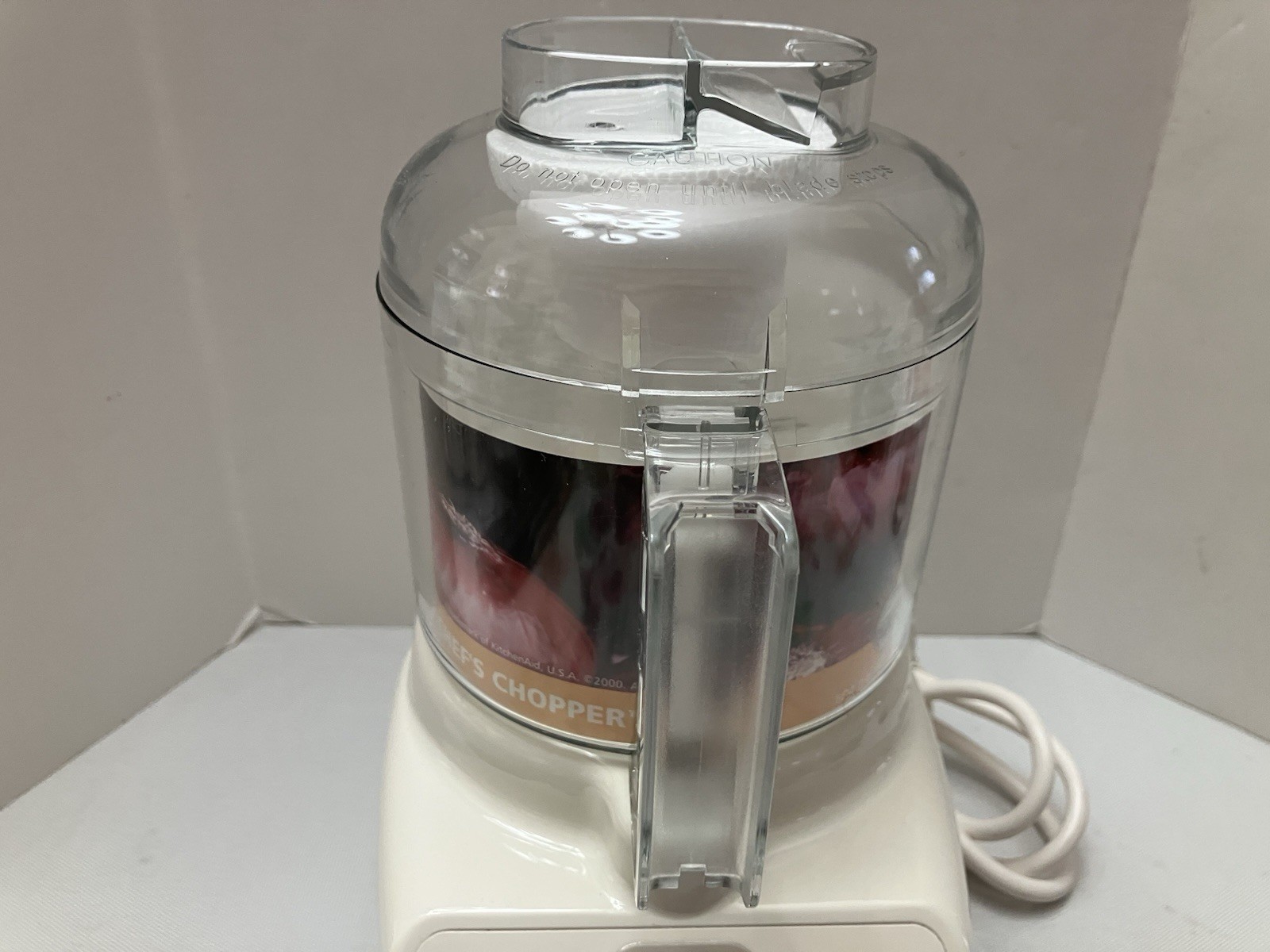KitchenAid Chef’s Chopper KFC3100BI Cream One Touch Pulse 3 Cups Food Processor