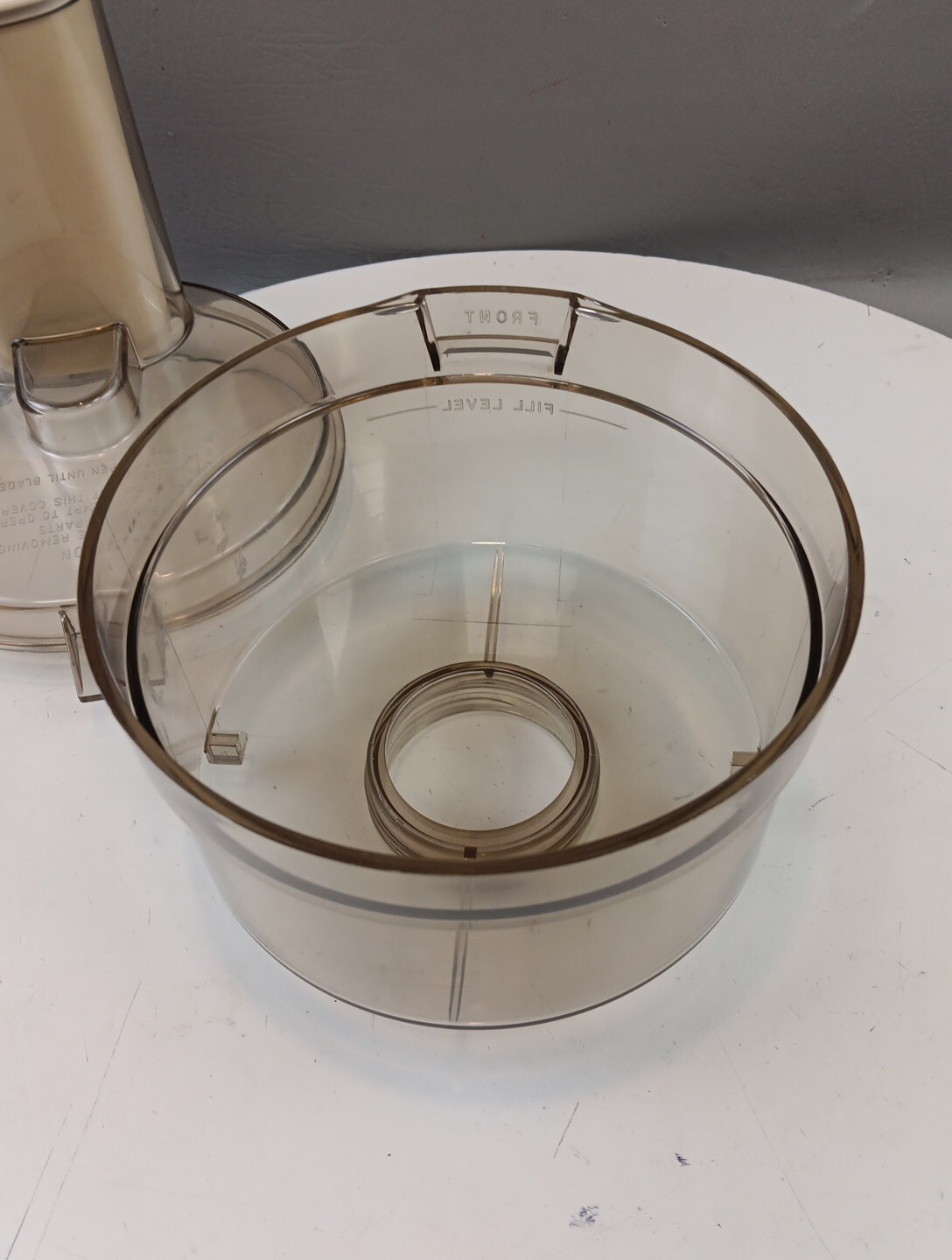 GE Food Processor Replacement Parts – Work Bowl Lid Stem Shaft Nut Plunger 420A