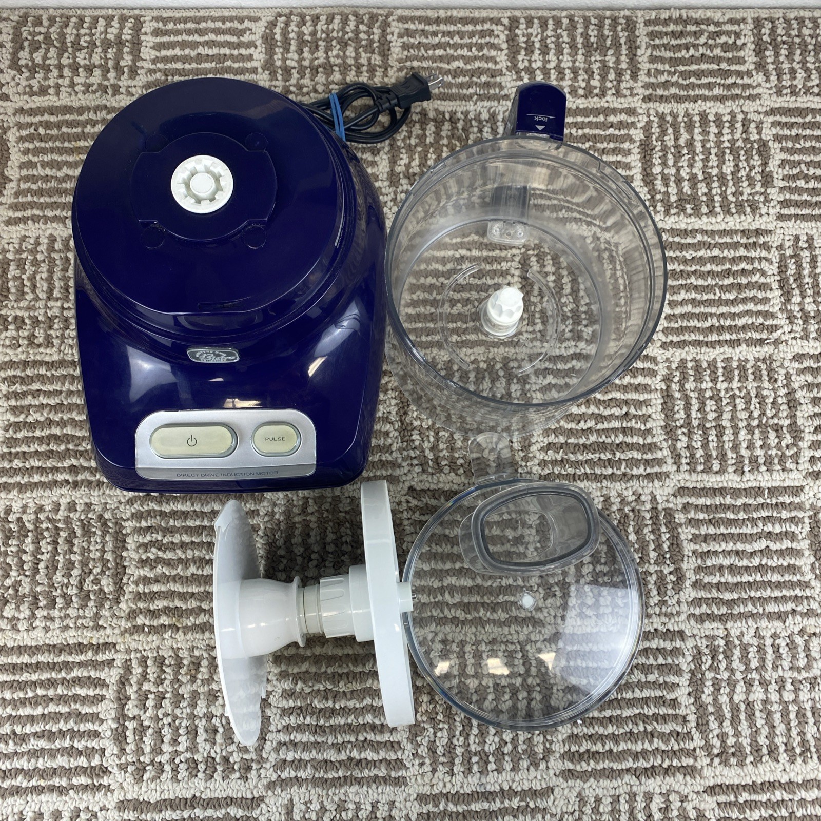 Wolfgang Puck Bistro BFPR0015 Food Processor Works Great w/ Attachments