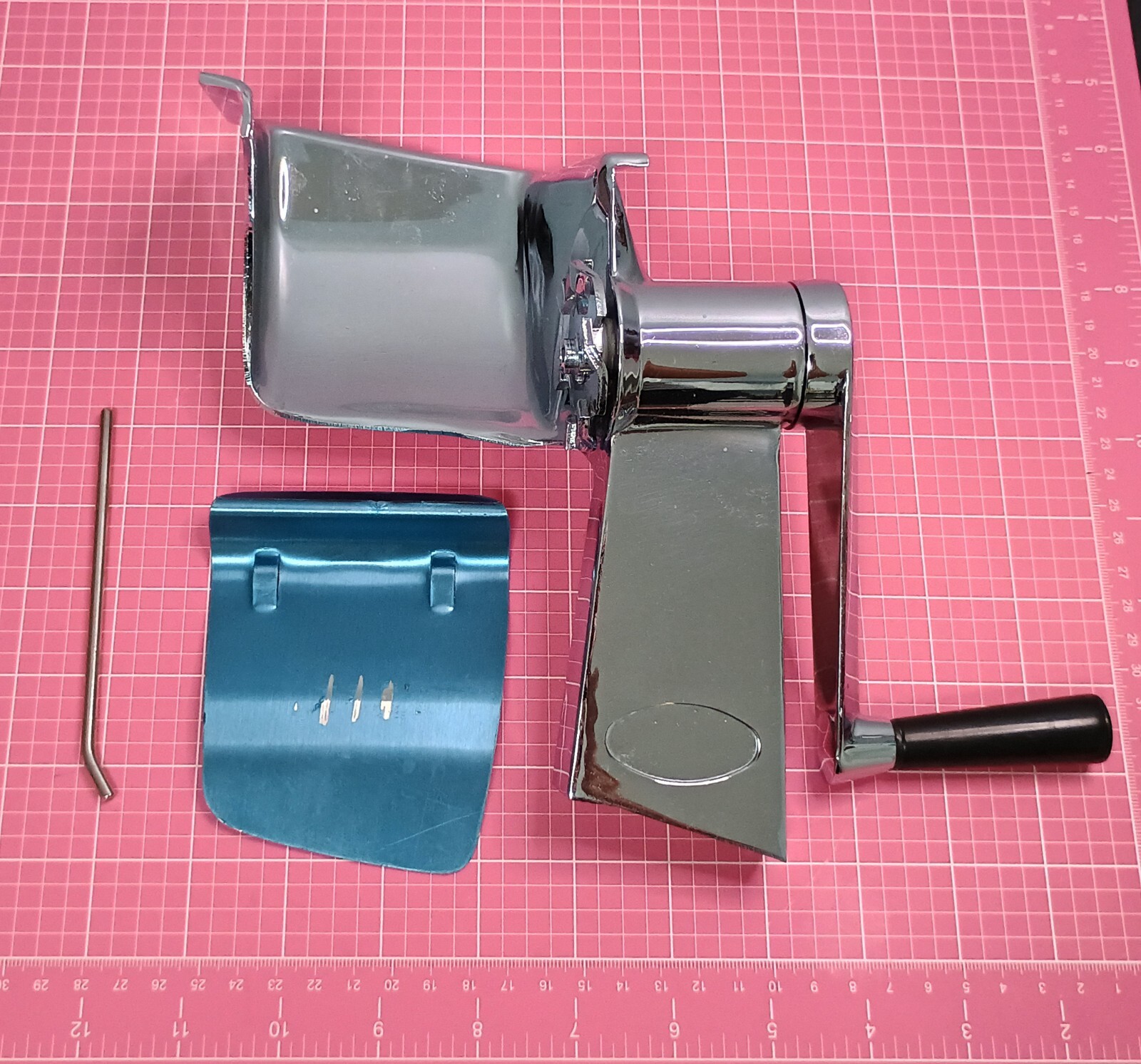 Unbranded Healthcraft Food Shredder Hopper & SS Finger Guard with Pin – NO BASE