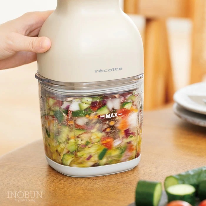 Recolte RCP-7 Cordless Food Processor USB Cream White JAPAN NEW FS