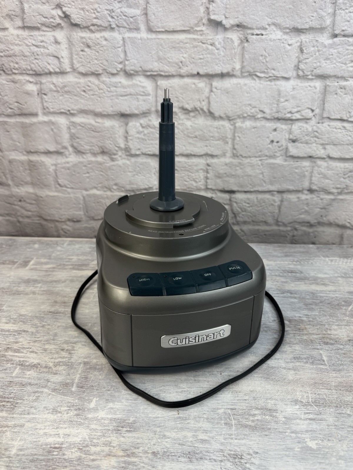 Cuisinart FP-8 Food Processor Motor Base Replacement Gray 350W Tested Working