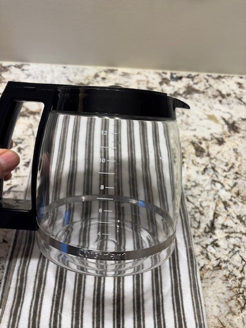 Cuisinart 12 Cup Glass Carafe with Lid for SS-12 Coffee Center
