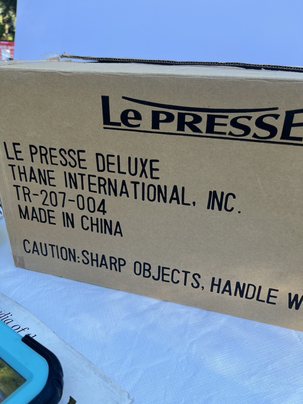 New Le Presse deluxe gourmet food styler. NIB LP1023 TR-207-070 8 in 1