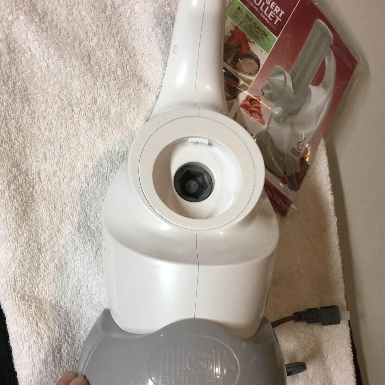 Magic Bullet Dessert Maker DB-0101 Replacement Part Main Unit Motor Base Only
